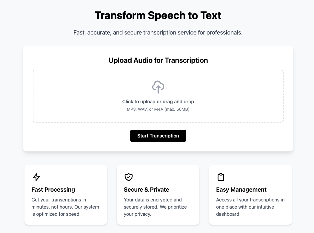 ASC Scribe Interface